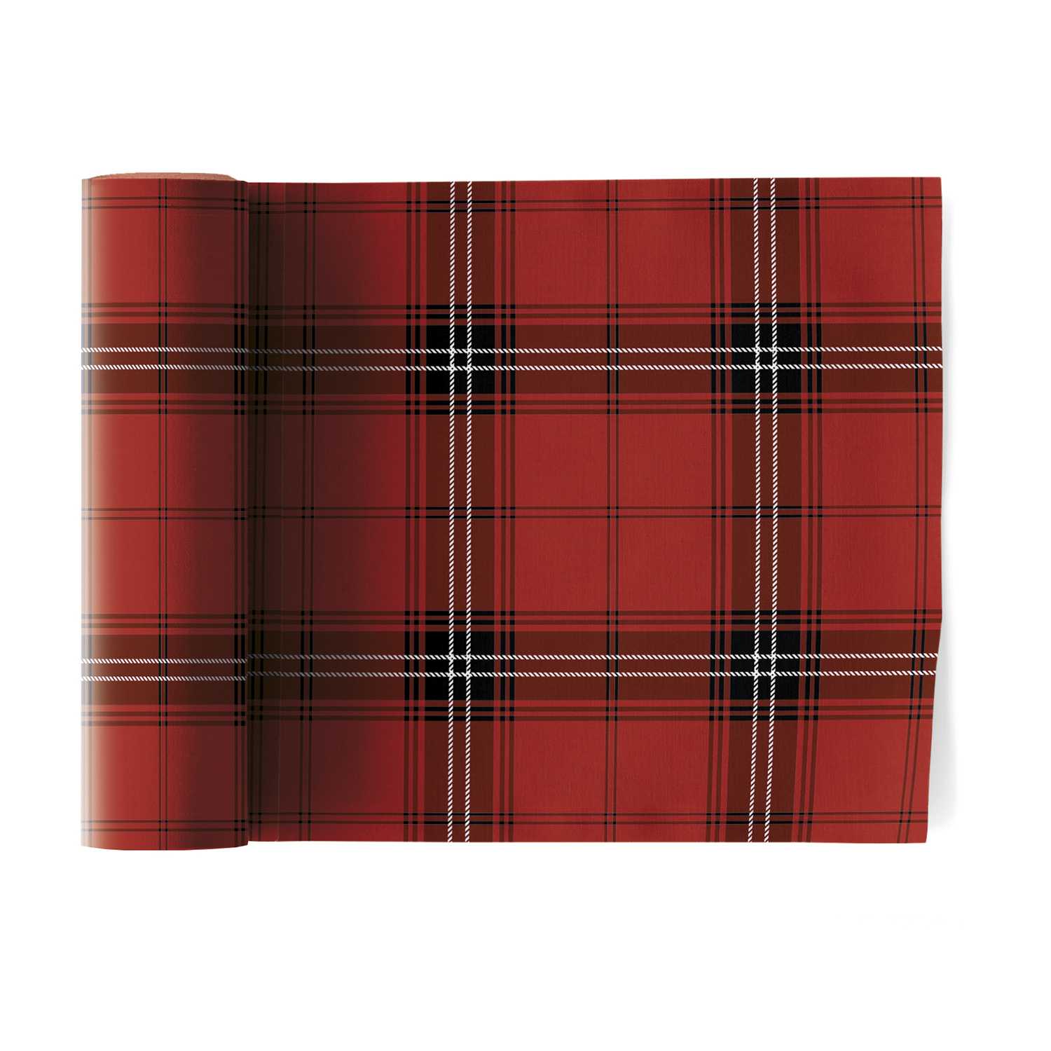 Napkins Christmas Tartan 20x20cm 12uds - Ribes y Casals