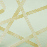 Light Green Jacquard Polyester Shantung - Ribes y Casals