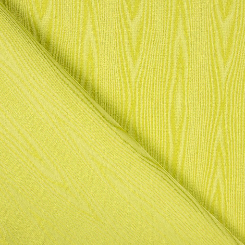 Lime Moiré Taffeta - Ribes y Casals