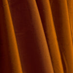 Burnt Orange Plain Taffeta Fabric - Ribes y Casals
