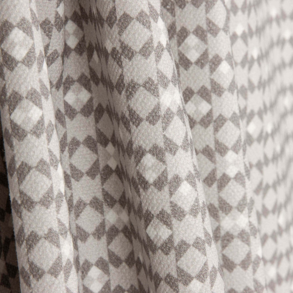 Geometric Grey Cotton Upholstery - Ribes y Casals