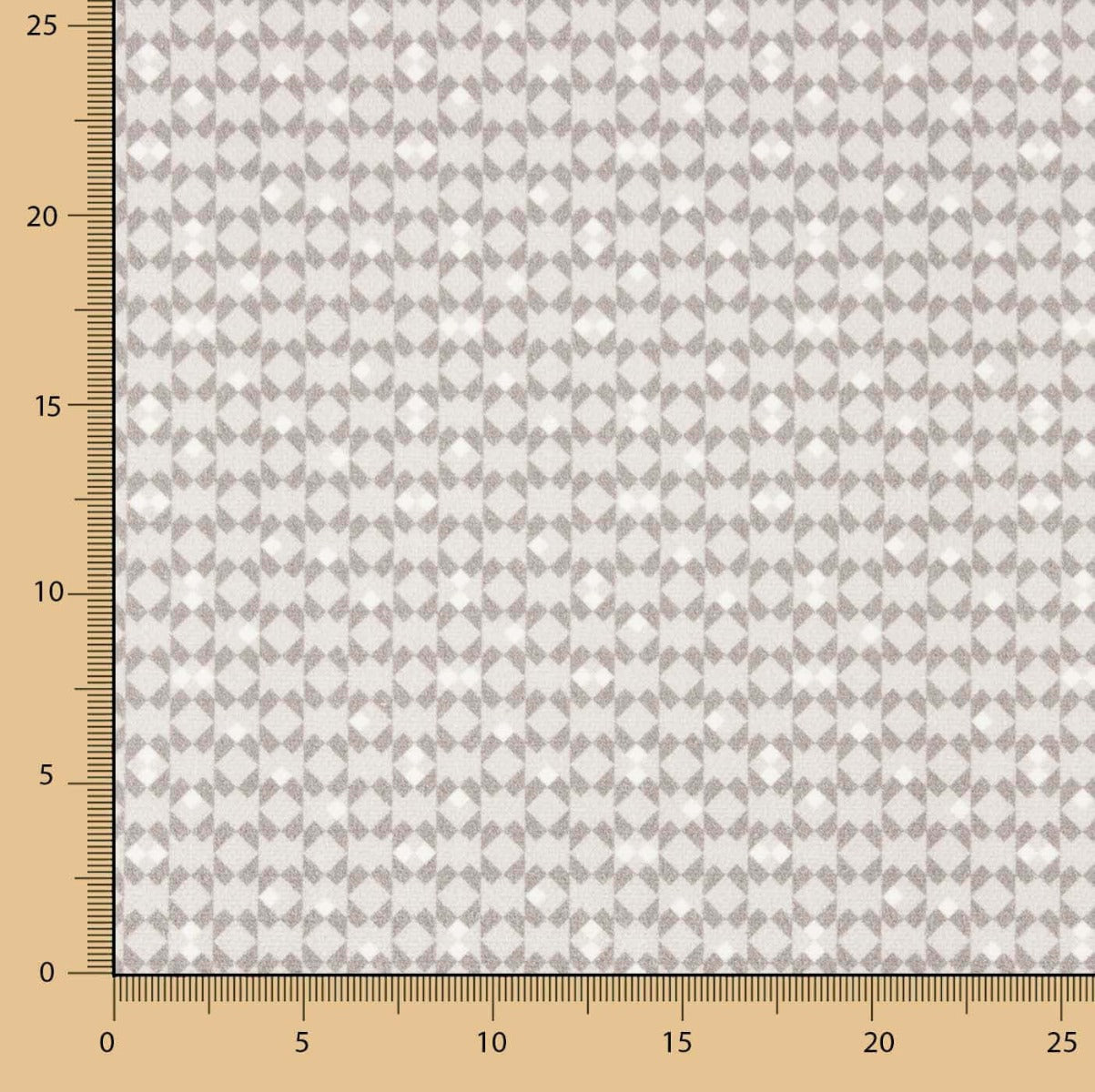 Geometric Grey Cotton Upholstery - Ribes y Casals