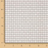 Retal Tapicería Algodón Geométrico Gris 150x140 cm - Ribes y Casals