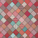 Patchwork Jacquard Tapestry - Ribes y Casals