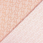 Upholstery Jacquard Geo Orange - Ribes y Casals
