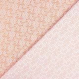 Upholstery Jacquard Geo Orange - Ribes y Casals