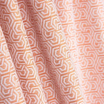 Upholstery Jacquard Geo Orange - Ribes y Casals
