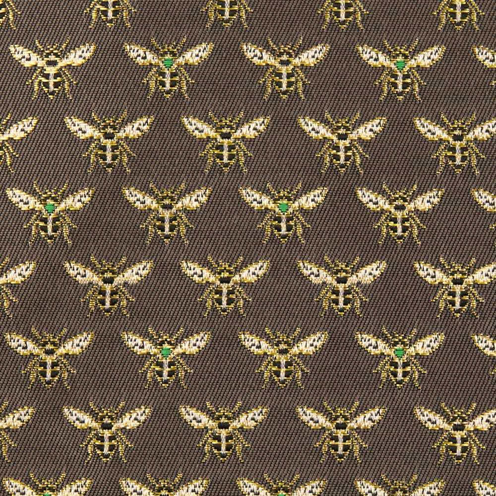 Gold Beige Jacquard Fabric - Ribes y Casals