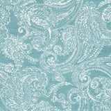 Turquoise Cashmere Jacquard Canvas - Ribes y Casals