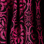 Jacquard Upholstery Flower Fuschia - Ribes y Casals