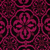 Jacquard Upholstery Flower Fuschia - Ribes y Casals