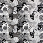 Jacquard Tapestry Japan Black - Ribes y Casals