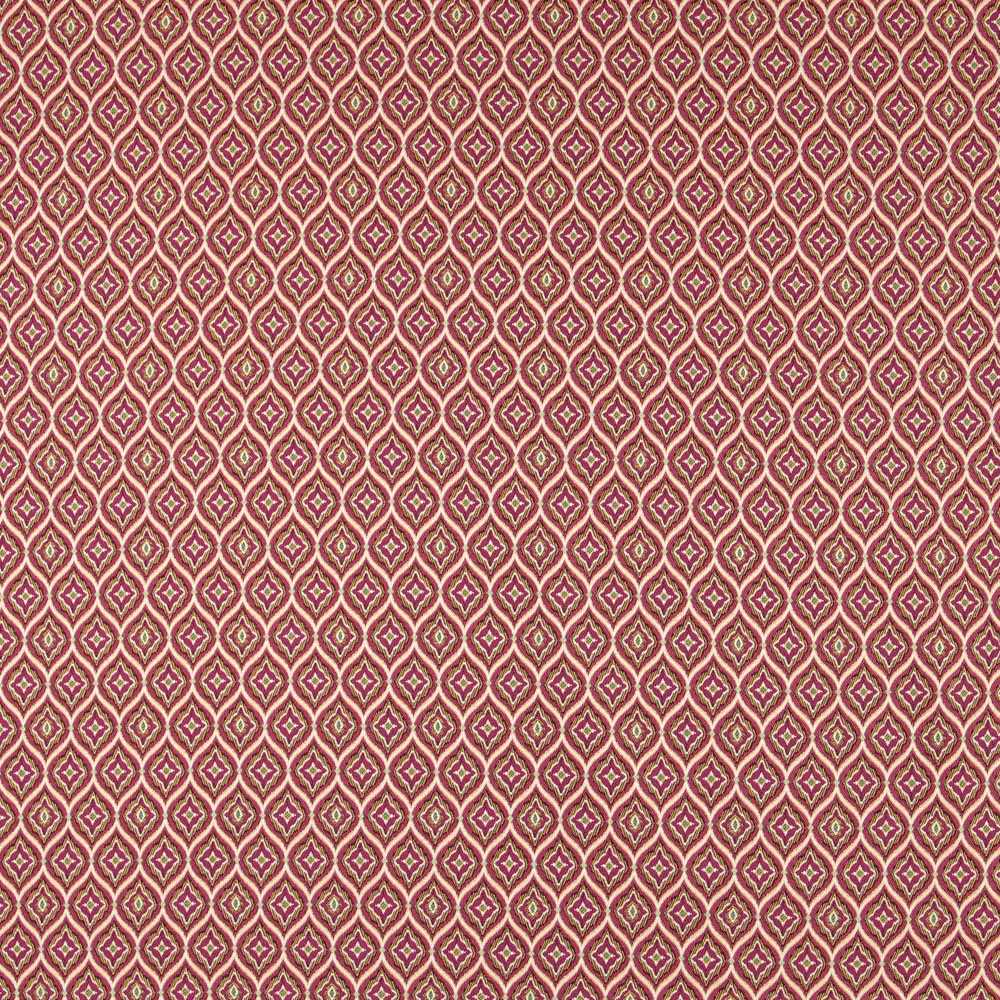 Jacquard Fabric Middle Age Fuchsia - Ribes y Casals