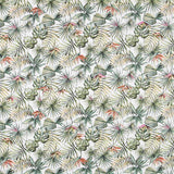 Jacquard Fabric Ecru Tropical - Ribes y Casals