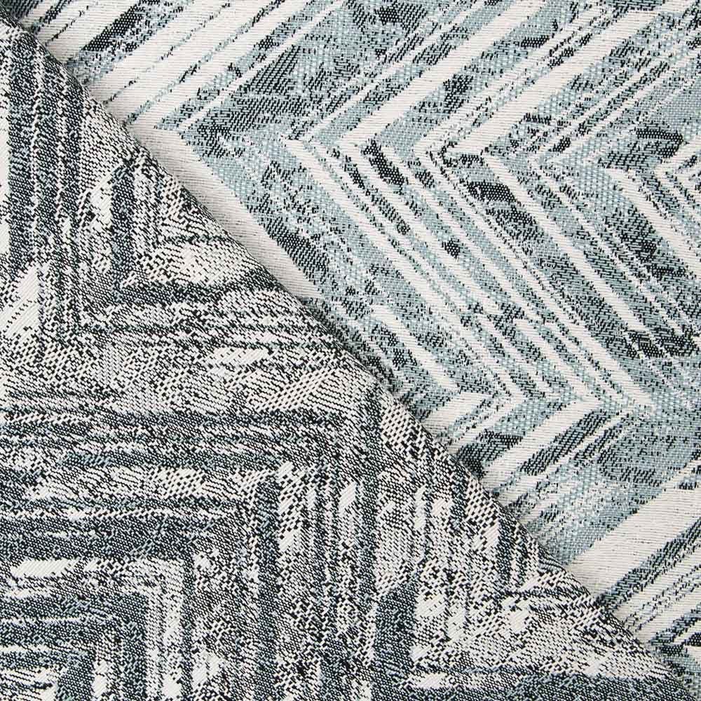 Jacquard Zigzag Blue - Ribes y Casals