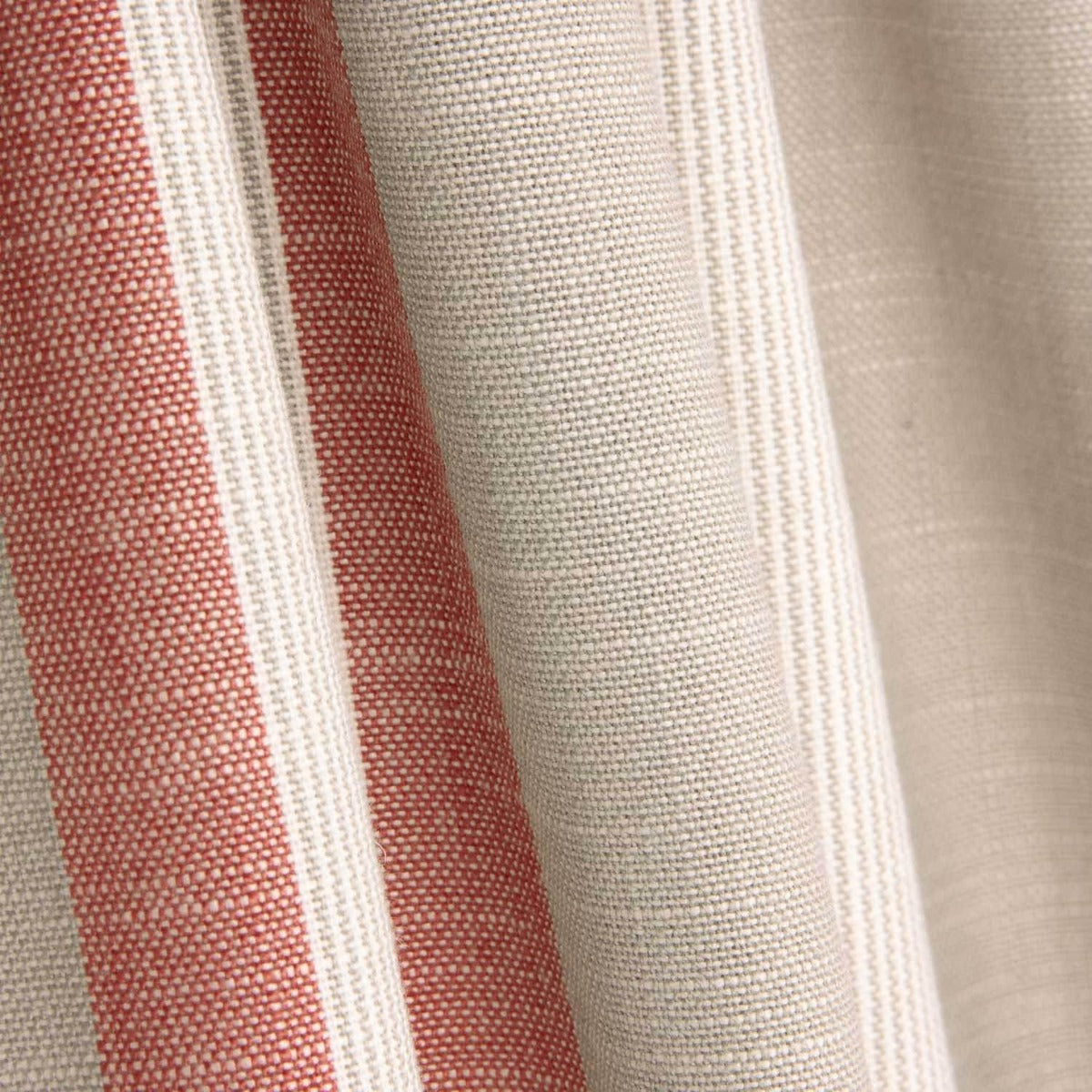 Red Jazo Striped Upholstery - Ribes y Casals