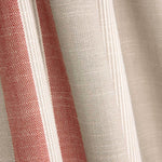 Red Jazo Striped Upholstery - Ribes y Casals