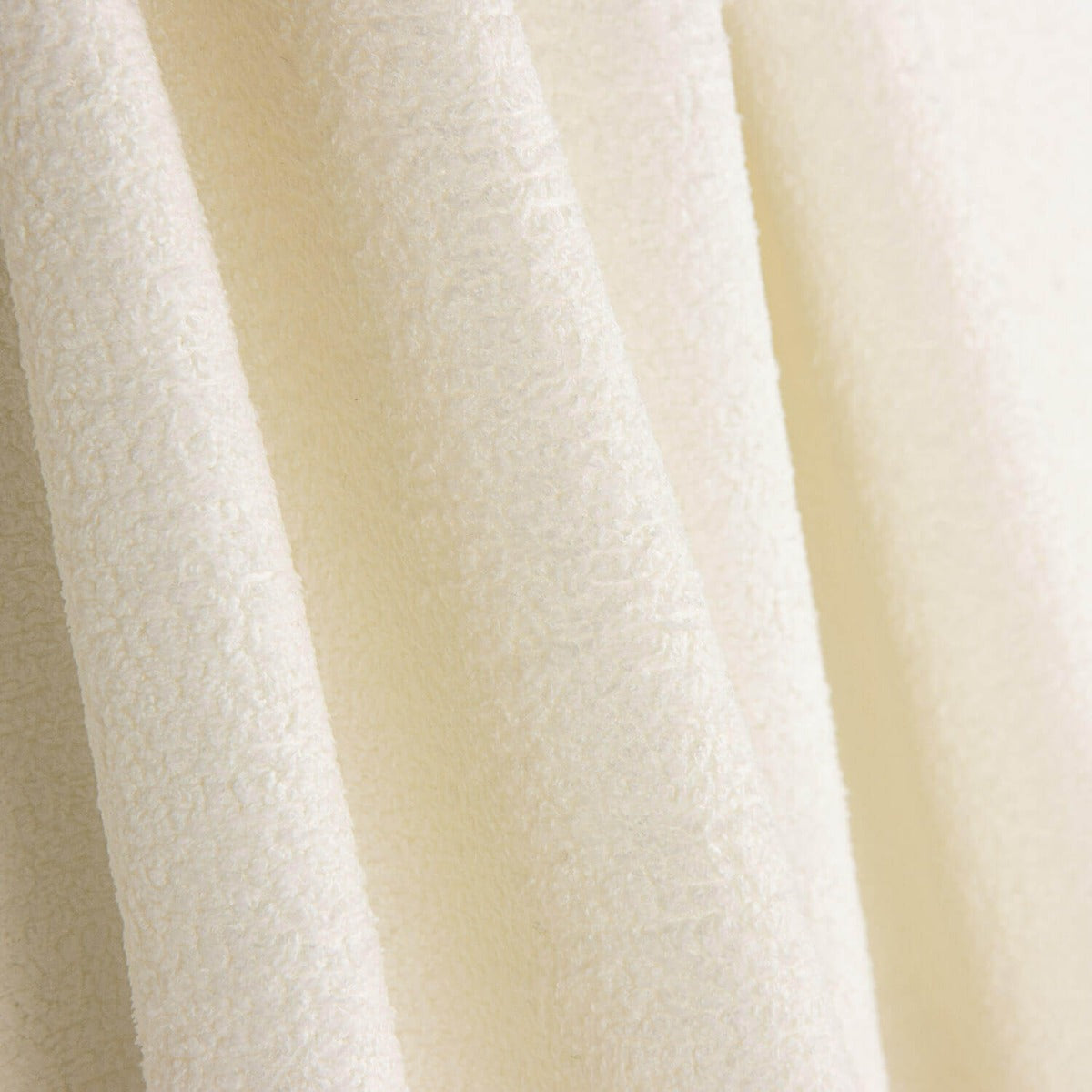 Natural White Terry Upholstery Fabric - Ribes y Casals