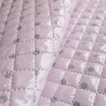 Fabric Quilted Glossy Dotted Pink - Ribes y Casals