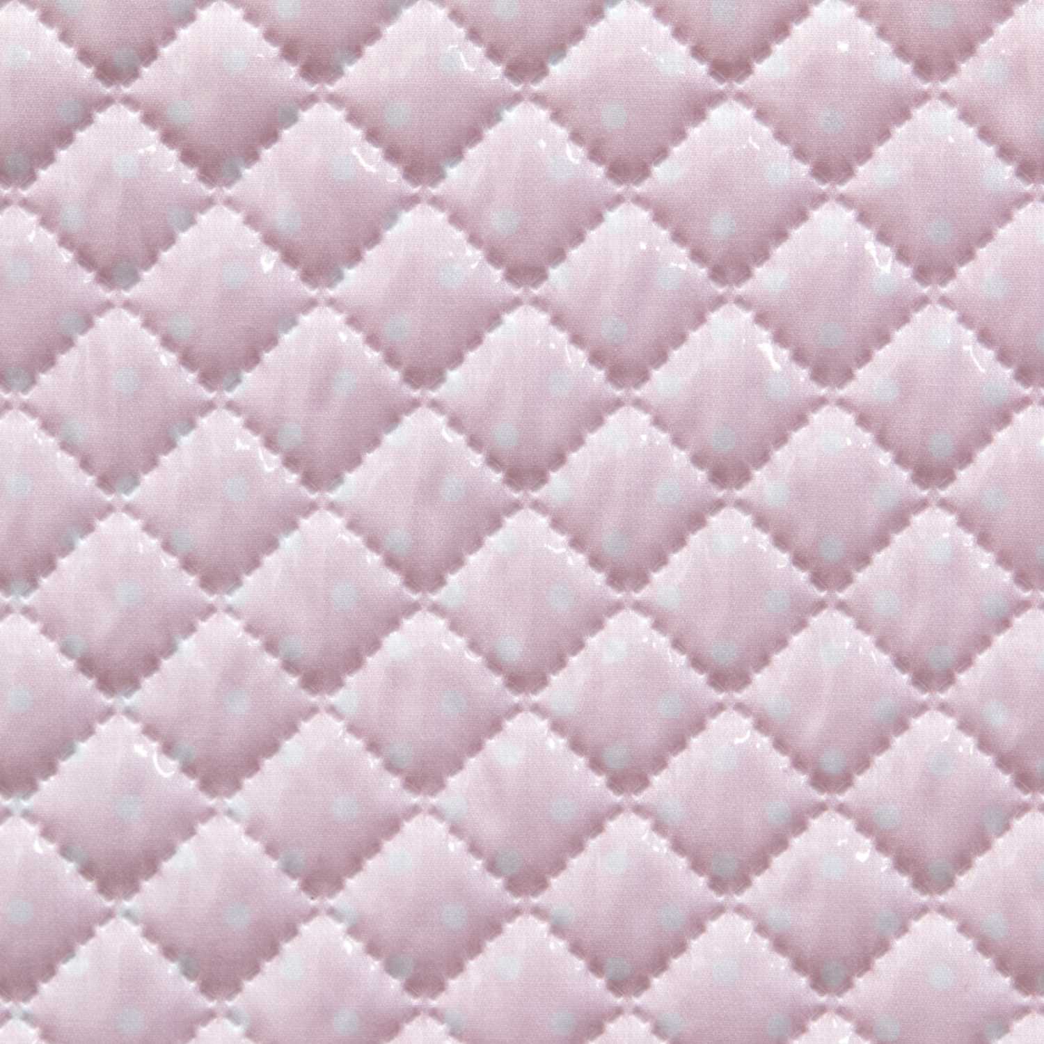 Quilted Fabric Pink Dot - Ribes y Casals