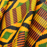 Ethnic African Wax Diamonds Ocher - Ribes y Casals