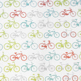 Cotton Printed Bikes Ecru - Ribes y Casals