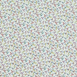 Cotton Fabric Humming Bird Ecru - Ribes y Casals