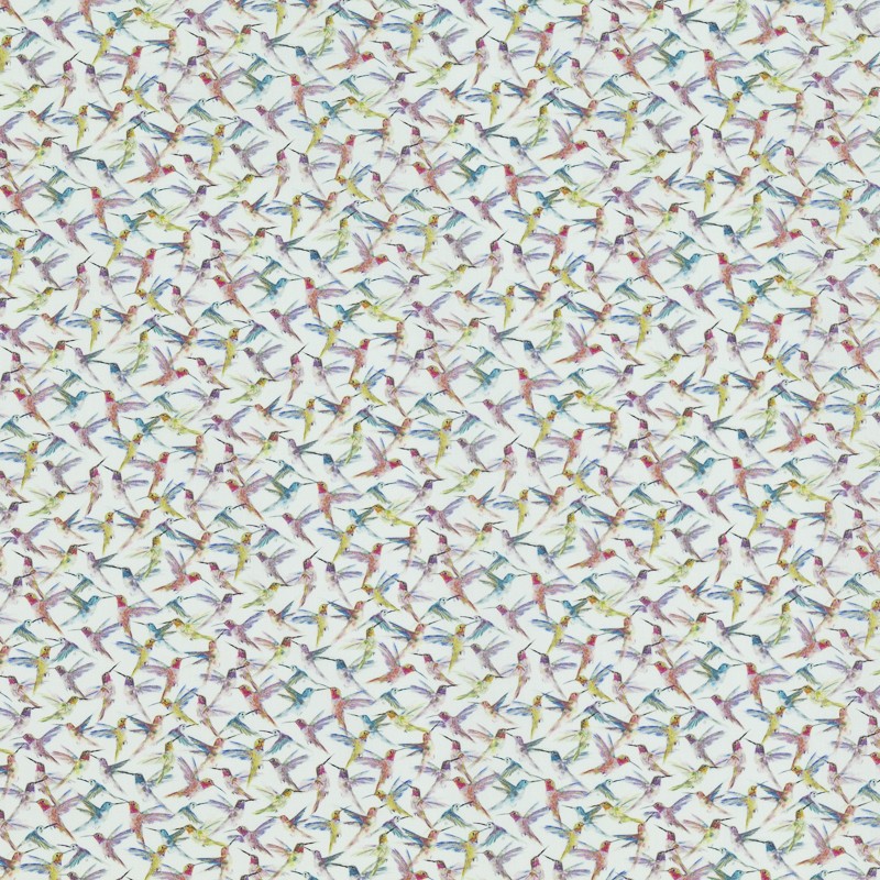 Cotton Fabric Humming Bird Ecru - Ribes y Casals