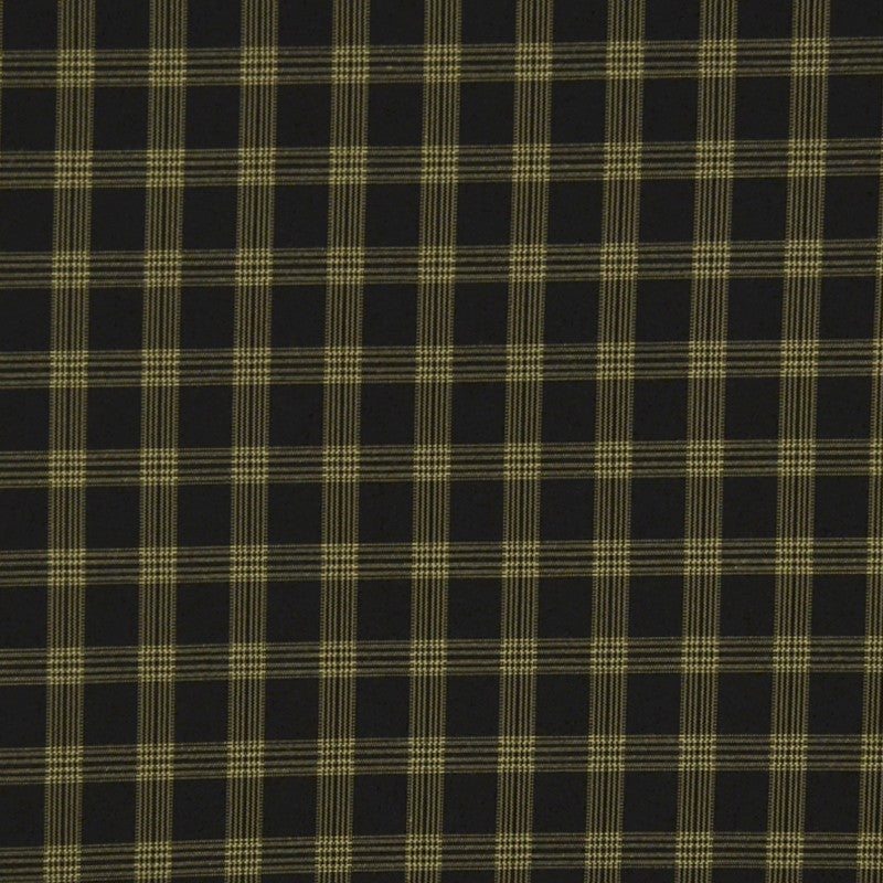 Checkered Cotton Fabric 1.5 cm Black - Ribes y Casals