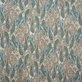 Cotton Fabric Paisley Print Ecru Background - Ribes y Casals