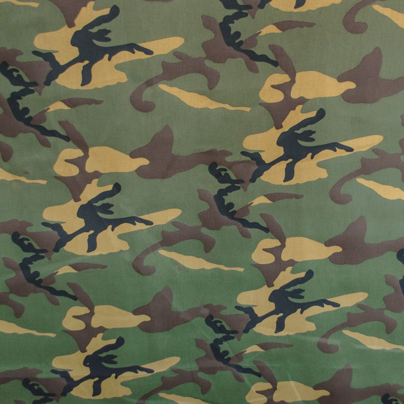 Cotton Fabric Army Green - Ribes y Casals