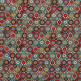 Cotton Fabric Mosaic Print Multicolour Check - Ribes y Casals
