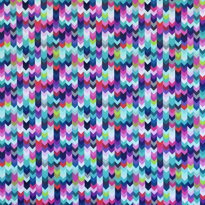 Cotton Printed Multicolor Arrows - Ribes y Casals