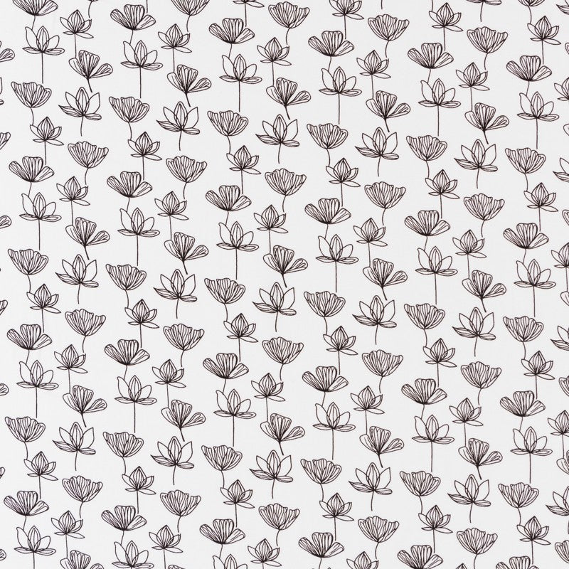 Cotton Fabric Floral White - Ribes y Casals