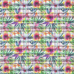 Cotton Fabric Multicolor Tropical Background - Ribes y Casals