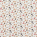 Cotton Fabric Music Ecru - Ribes y Casals