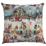 Cotton Fabric Christmas Santa Claus - Ribes y Casals