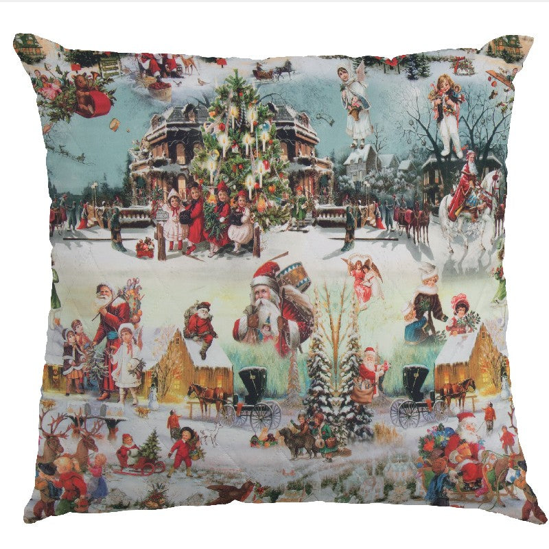 Cotton Fabric Christmas Santa Claus - Ribes y Casals