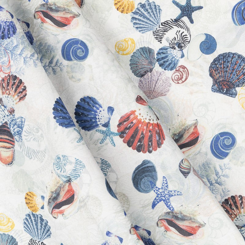 Cotton Fabric Ocean Blue - Ribes y Casals