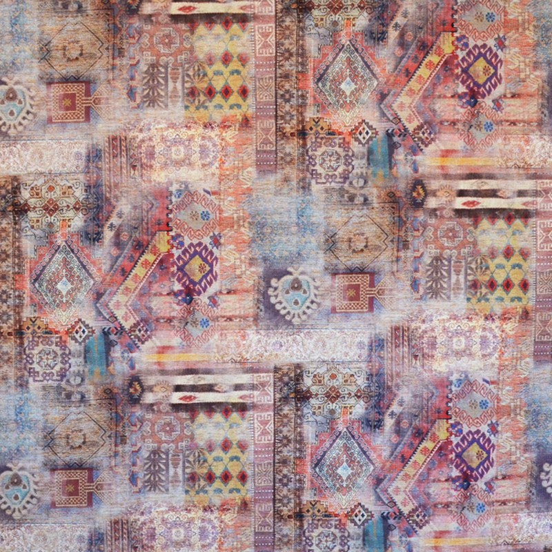 Cotton Printed Ethnic Frame Brick - Ribes y Casals