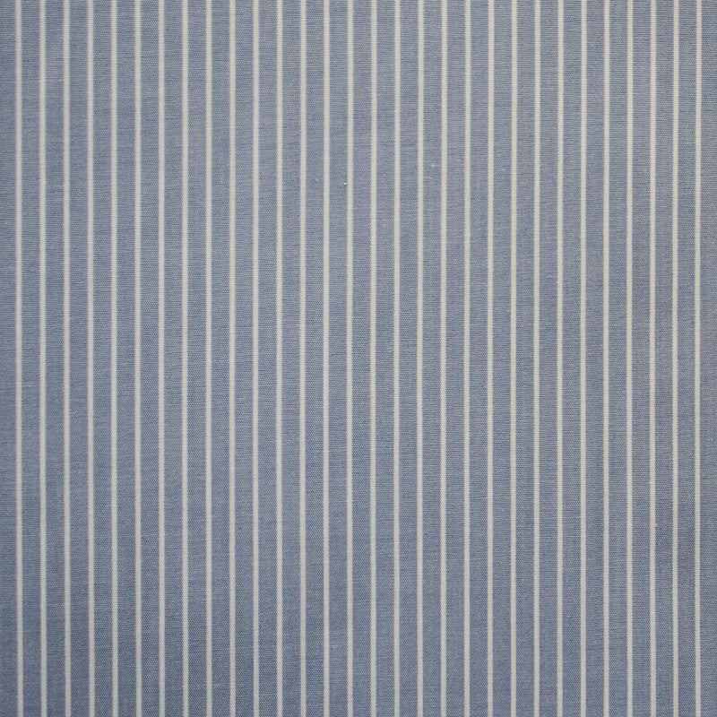 Cotton Fabric Stripes Denim Blue - Ribes y Casals
