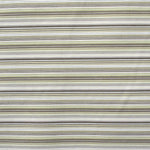Cotton Fabric Grey Green Stripes - Ribes y Casals