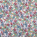 Spandex Cotton Floral White - Ribes y Casals