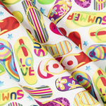 Cotton Fabric Summer Love Multicolor - Ribes y Casals