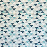 Cotton Printed Green Triangle - Ribes y Casals