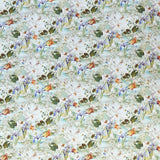 Cotton Printed Tropical Aqua - Ribes y Casals