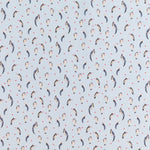 Cotton Fabric Toucan Light Blue - Ribes y Casals