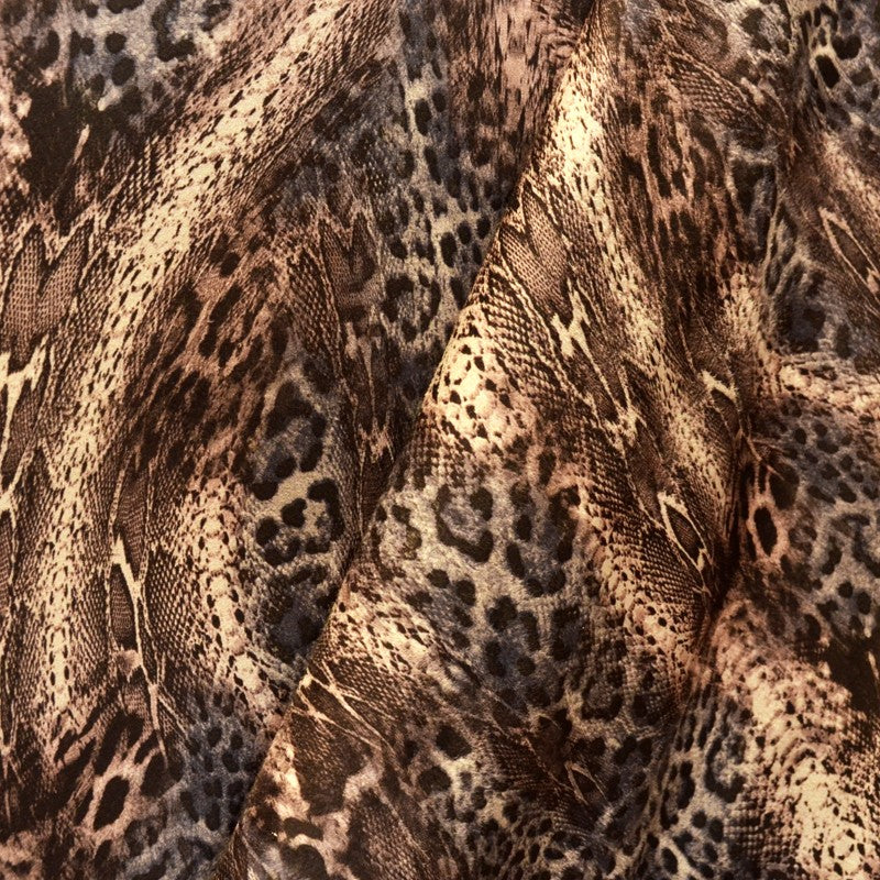 Leatherette Snake Brown - Ribes y Casals
