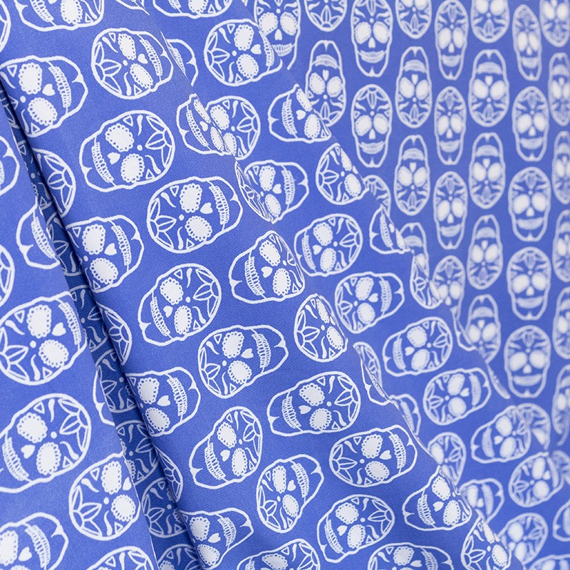Swimming Suit Skulls Blue - Ribes y Casals