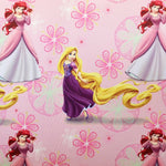 Tissu Occultant Princesses Disney Rose - Ribes y Casals